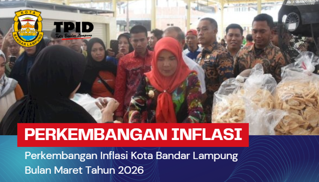 PEREKEMBANGAN INFLASI KOTA BANDAR LAMPUNG BULAN MARET 2026